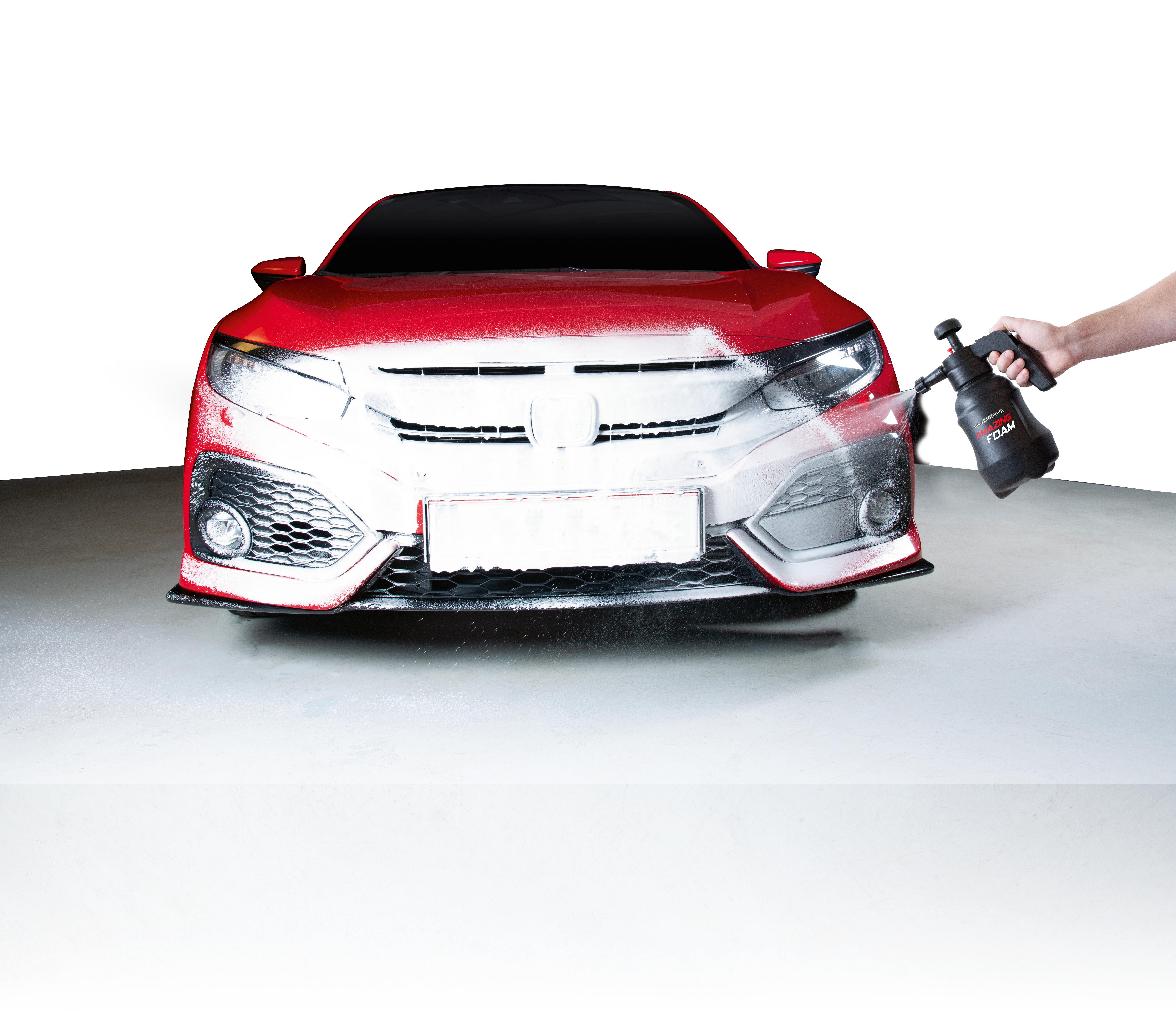 MediaShop Platinum Amazing Foam Car Cleaning Kit (Set, [- incl. spray bottle and glove)