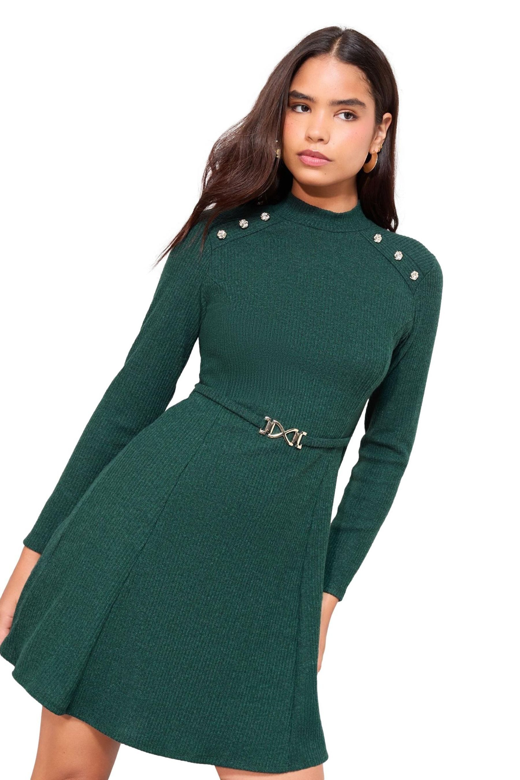 Friends Like These Minikleid Friends Like These Minikleid mit Gürtel, Regul günstig online kaufen