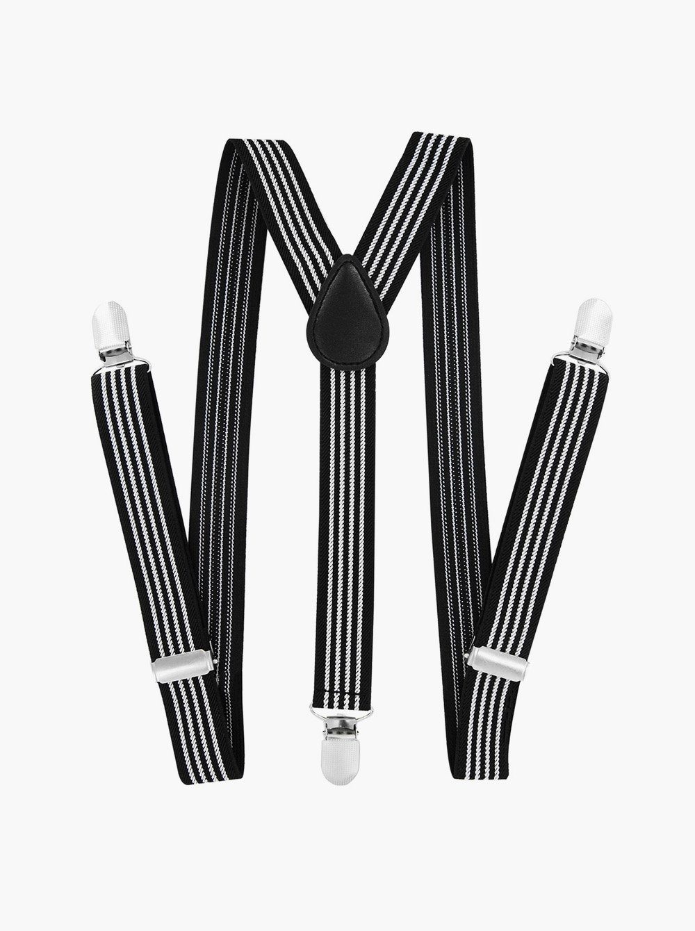 axy Hosenträger Kinder Jungen Hosenträger und Fliege set für Kinder 7-12 Jahren (2-St., 2er Set) Hosenträger mit farblich passender Fliege, verstellbar und elastisch