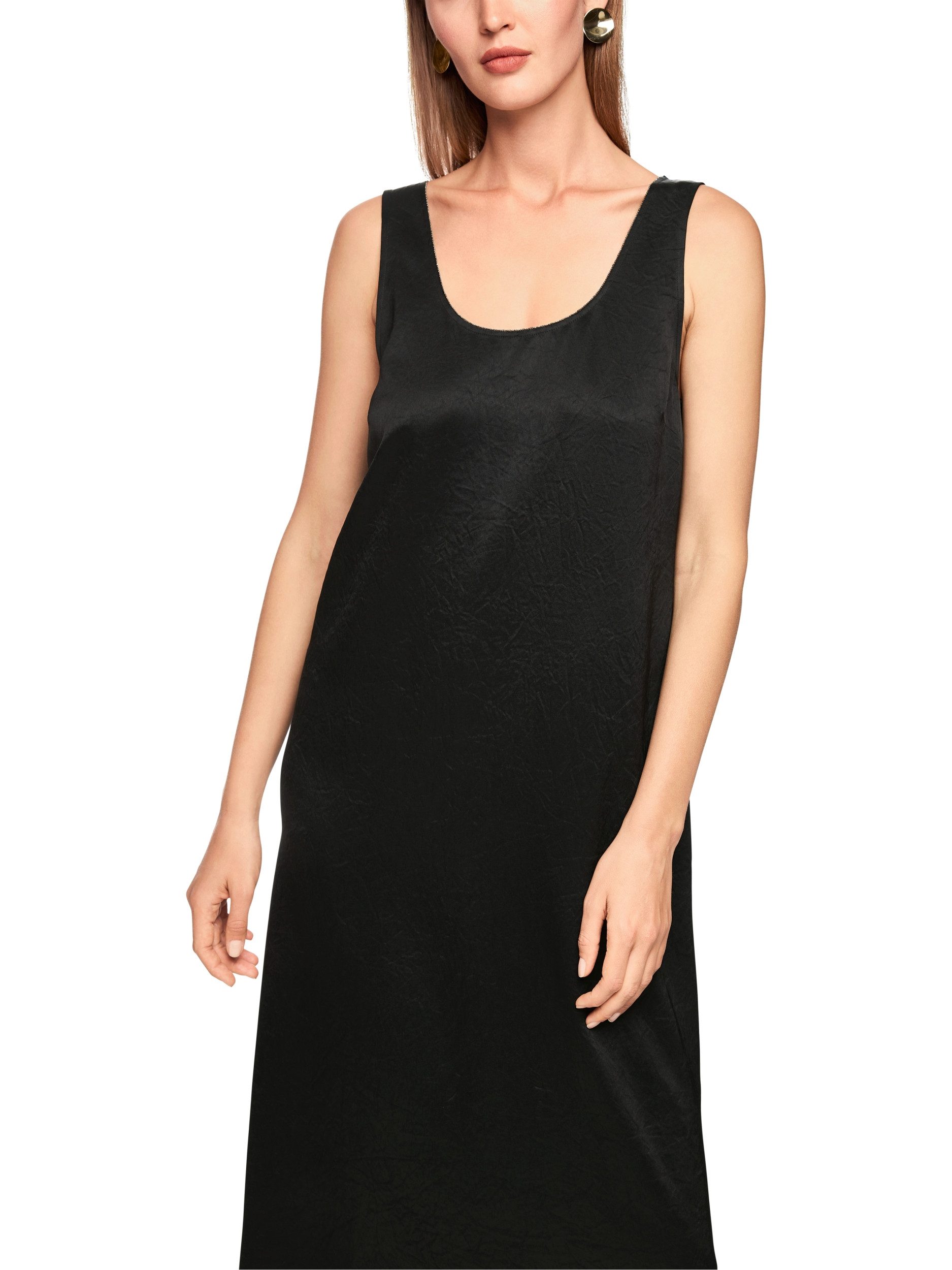 Marc Cain Midikleid Satinkleid - Regular Fit