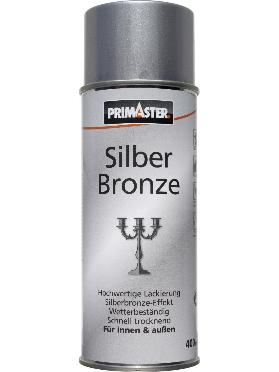 Sprühlack Primaster Lackspray 400 ml silberbronze