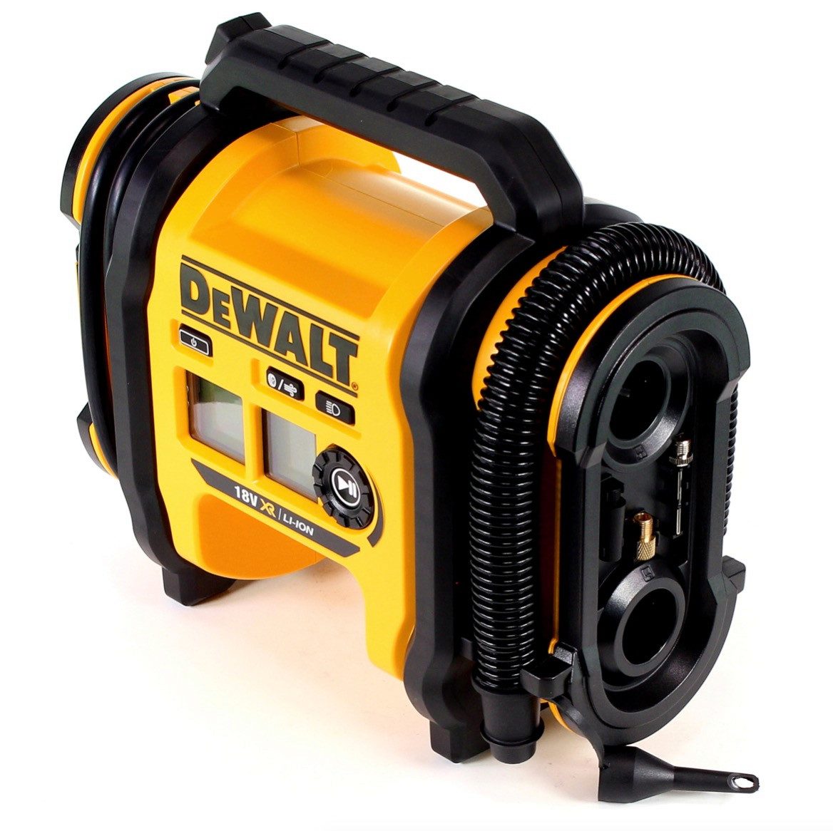 DeWalt Akku-Handkompressor DCC 018 N Akku Luftkompressor 18V 11bar KFZ + 1x Akku 4,0Ah