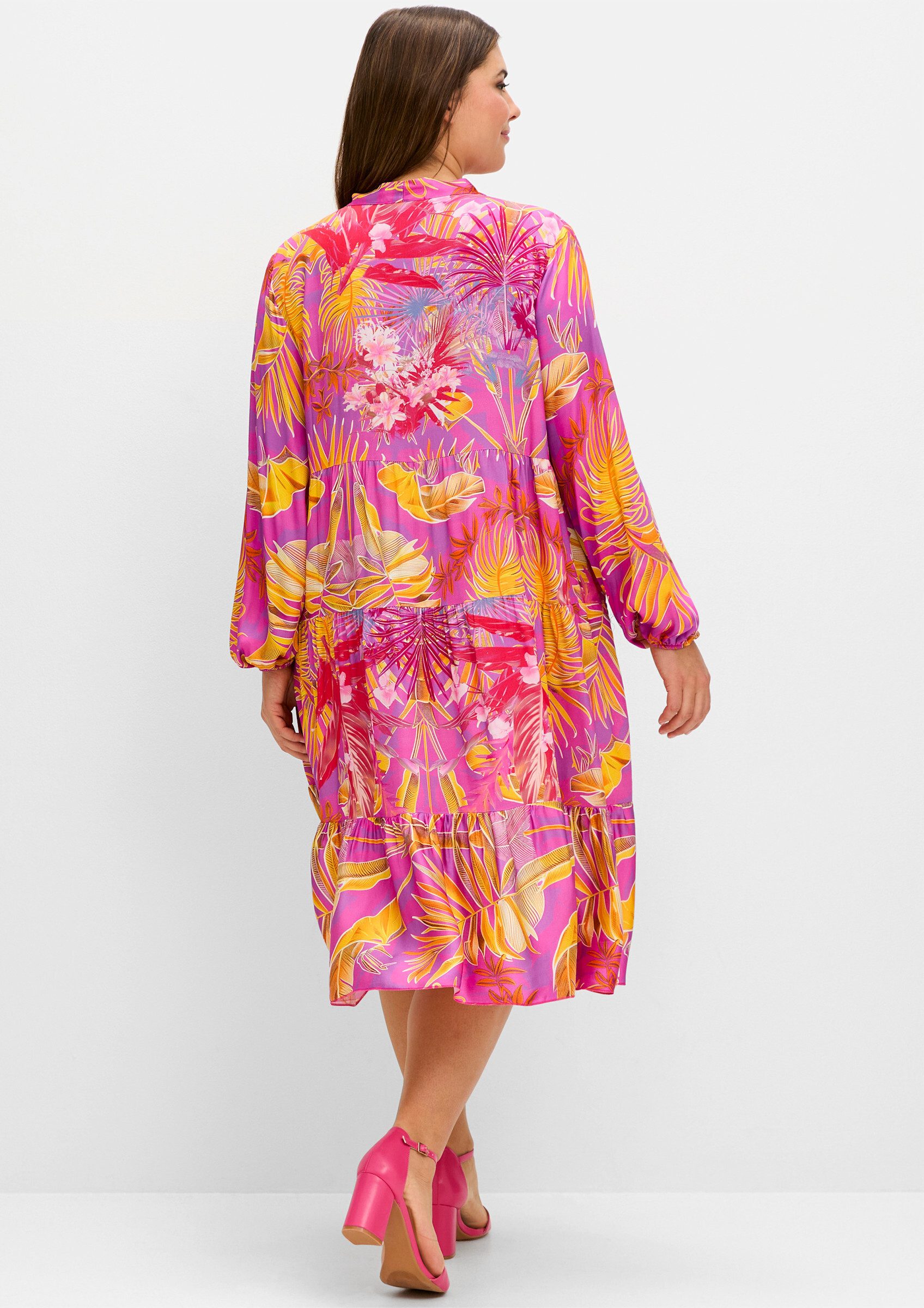 Sheego Etuikleid Stufenkleid . günstig online kaufen