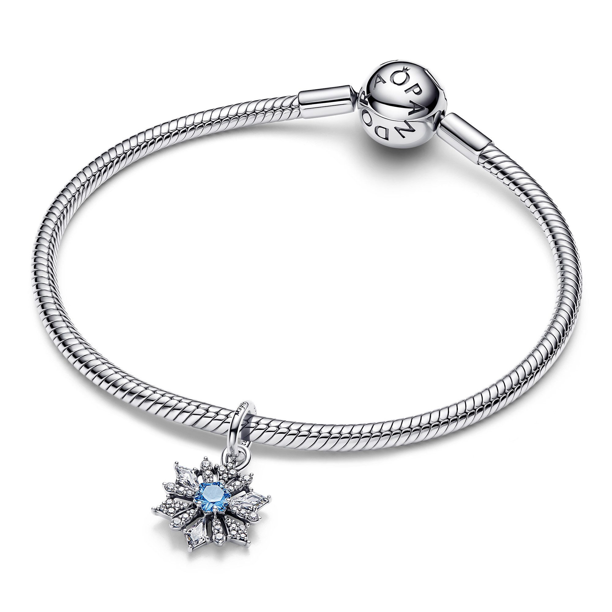 Pandora Kettenanhänger Charm-Disney Frozen Königin Elsa Schneeflocke