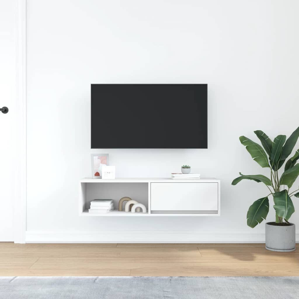 vidaXL TV-Schrank TV-Schrank Weiß 100x31x25,5 cm günstig online kaufen