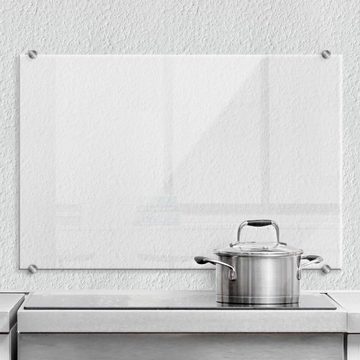 Wall-Art Herd-Abdeckplatte Spritzschutz Küche Transparent, Glas, (1 tlg), Herd Waschbecken Wandschutz