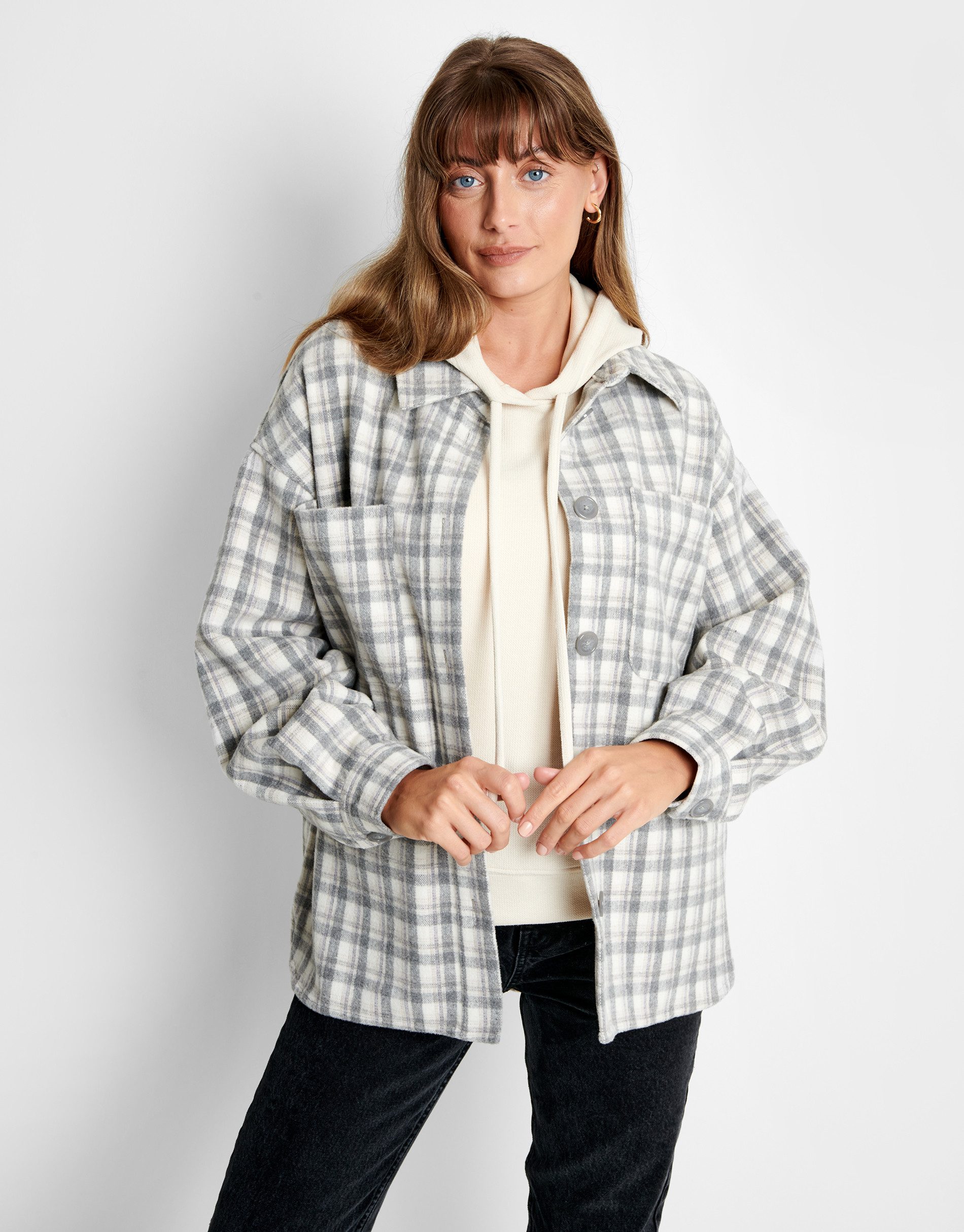Threadbare Flanellbluse Drake Shacket im tollen günstig online kaufen
