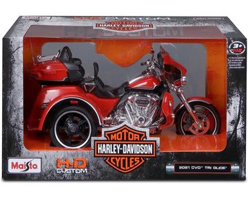 Maisto® Modellmotorrad Harley Davidson CVO Tri Gilde '21, Maßstab 1:12