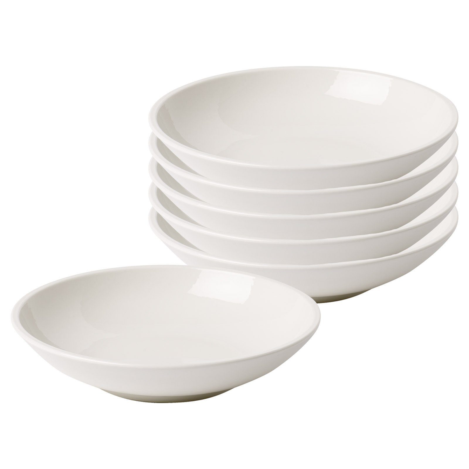 Villeroy & Boch Schale Artesano Original Pastaschalen ø 23,6 cm 6er Set, Porzellan, (6 Schalen, 6-tlg)