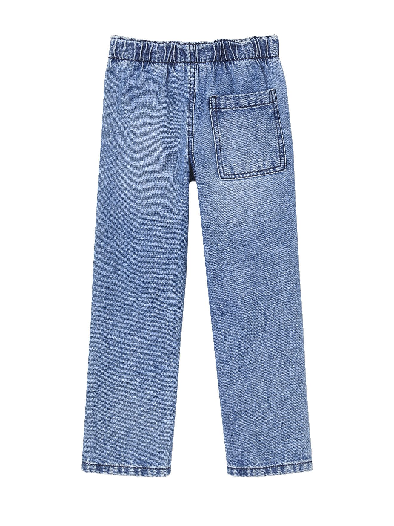 vertbaudet Weite Jeans Weite Jungen Jeans mit Dehnbund Bundweite verstellbar – Bild 3 von 5