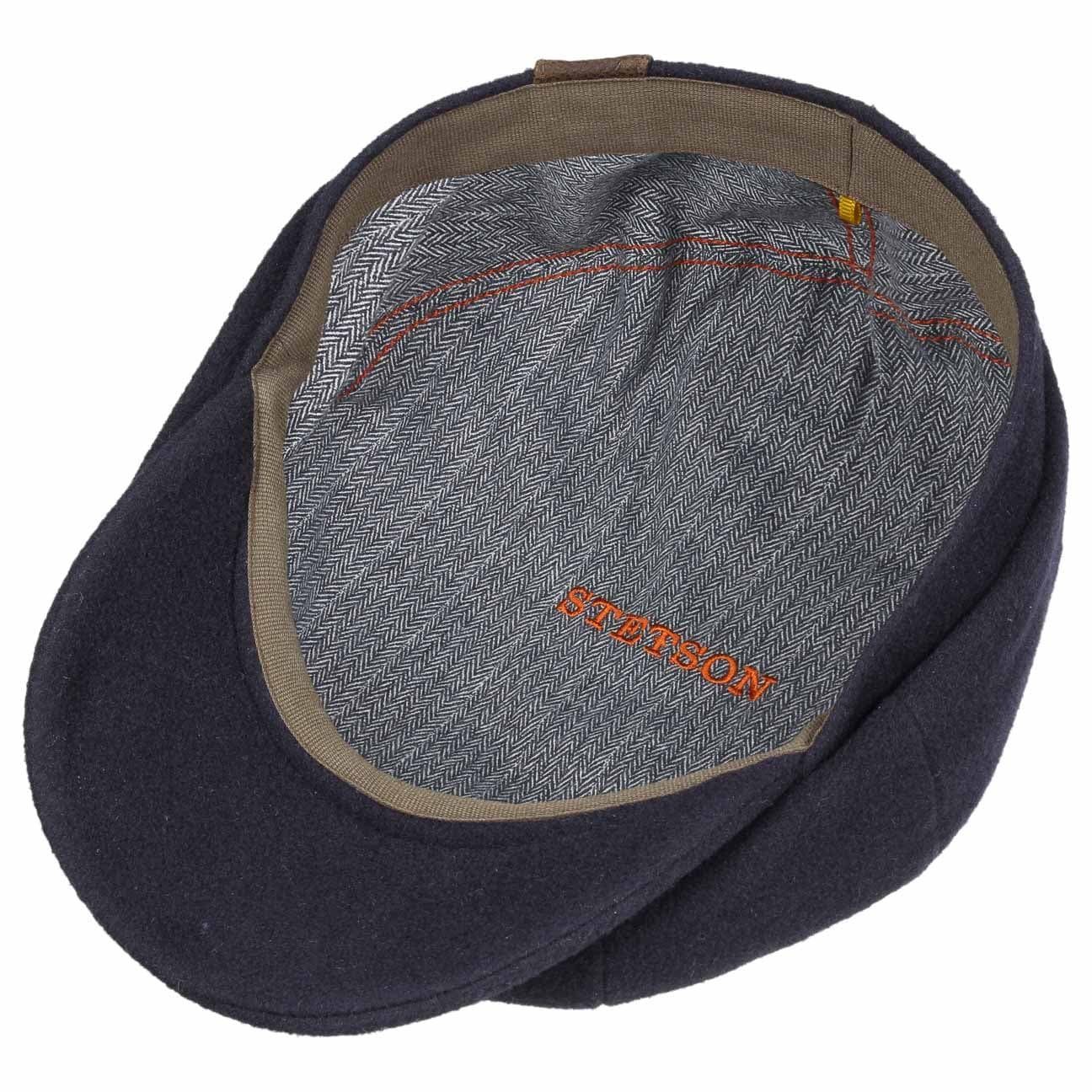 Flat Schirmmütze Cap Schirm Stetson blau (1-St) mit