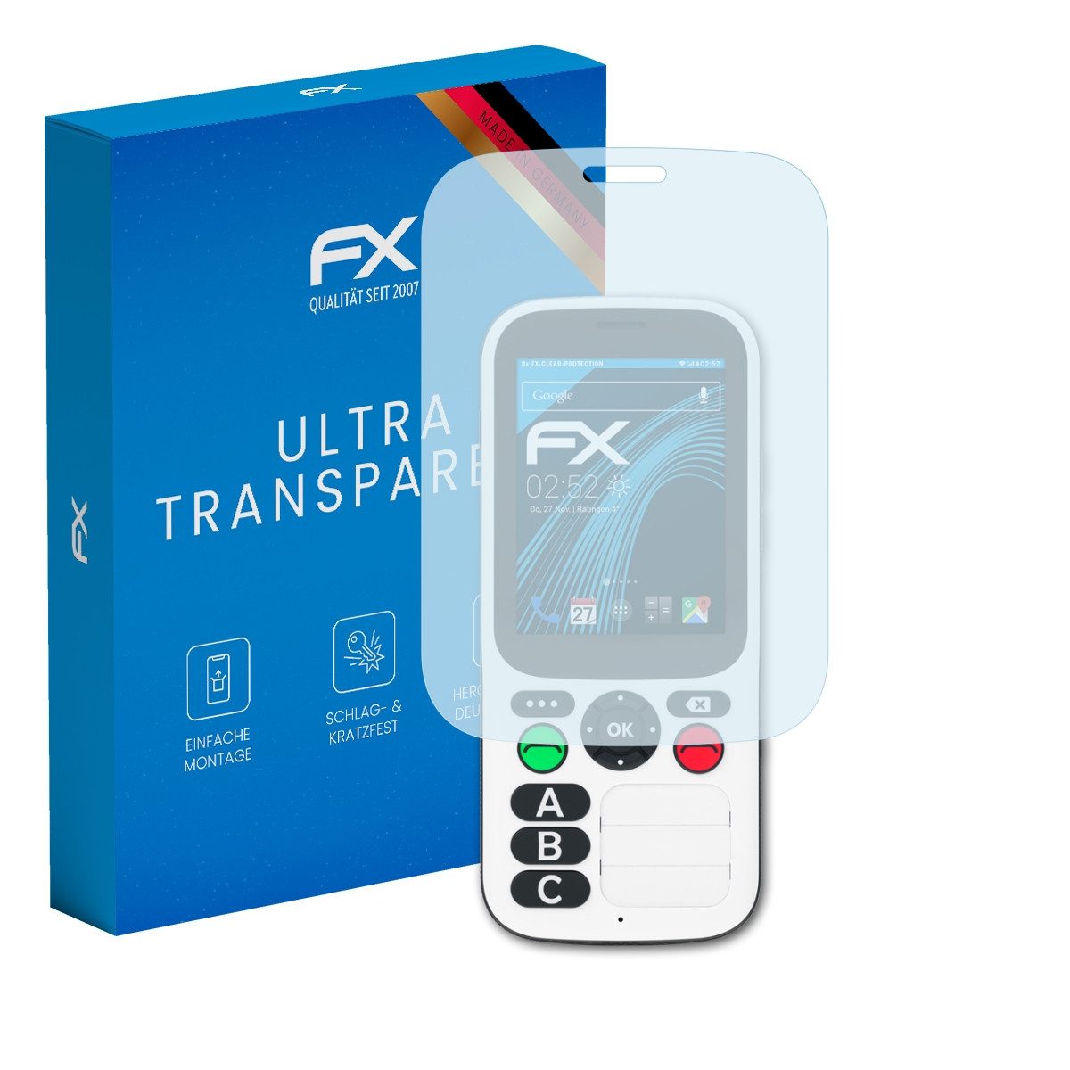 Schutzfolie Displayschutz für Doro 780X IUP