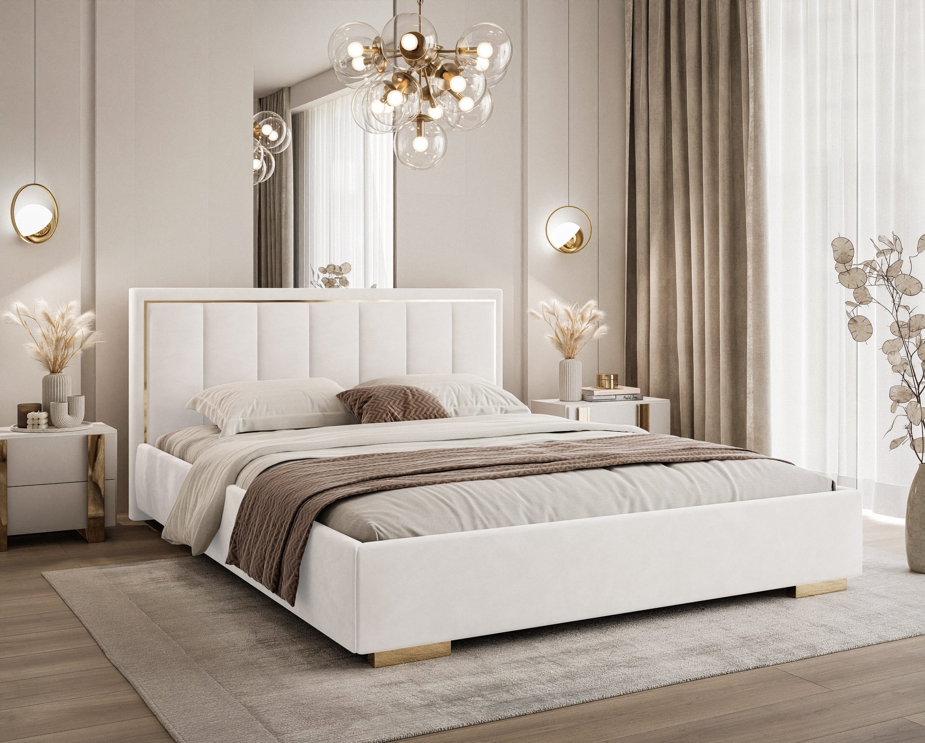 Lookway Polsterbett AURELIA mit Bettkasten und günstig online kaufen