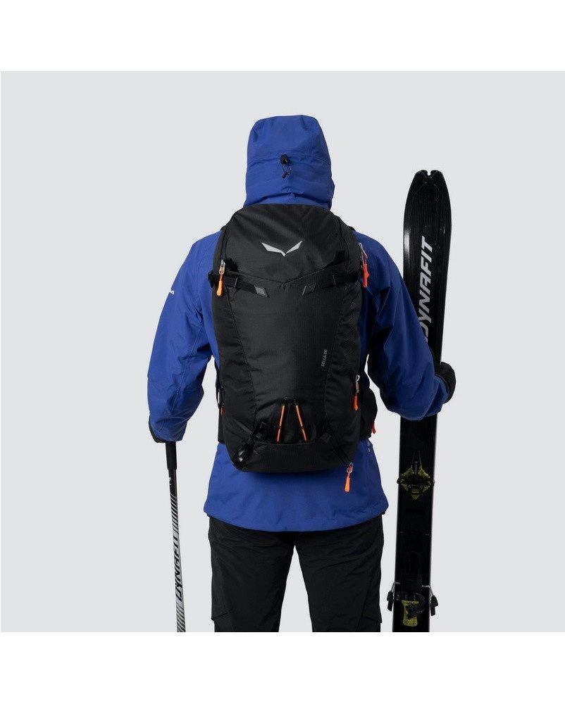 Salewa Wanderrucksack Sella (für Skitouren, Dry Back Contact-Tragesystem) dunkelblau
