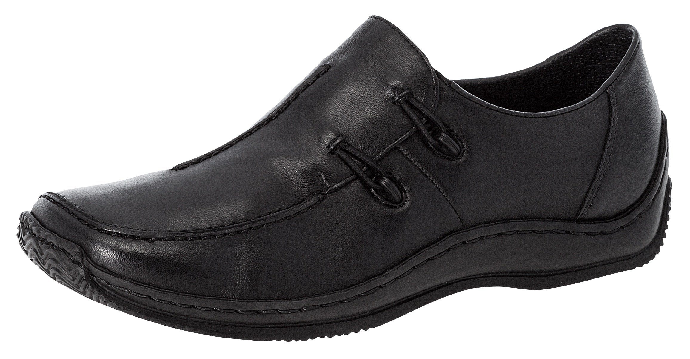 Rieker Slipper Schlupfschuh, Freizeitschuh, Halbschuh mit Stretcheinsatz günstig online kaufen