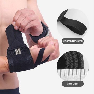 Vivi Idee Handgelenkbandage 1/2 Paar Handgelenkschoner Wrist Wraps Weightlifting Gelenkschutz (1-tlg), für Fitness Gym Crossfit Training