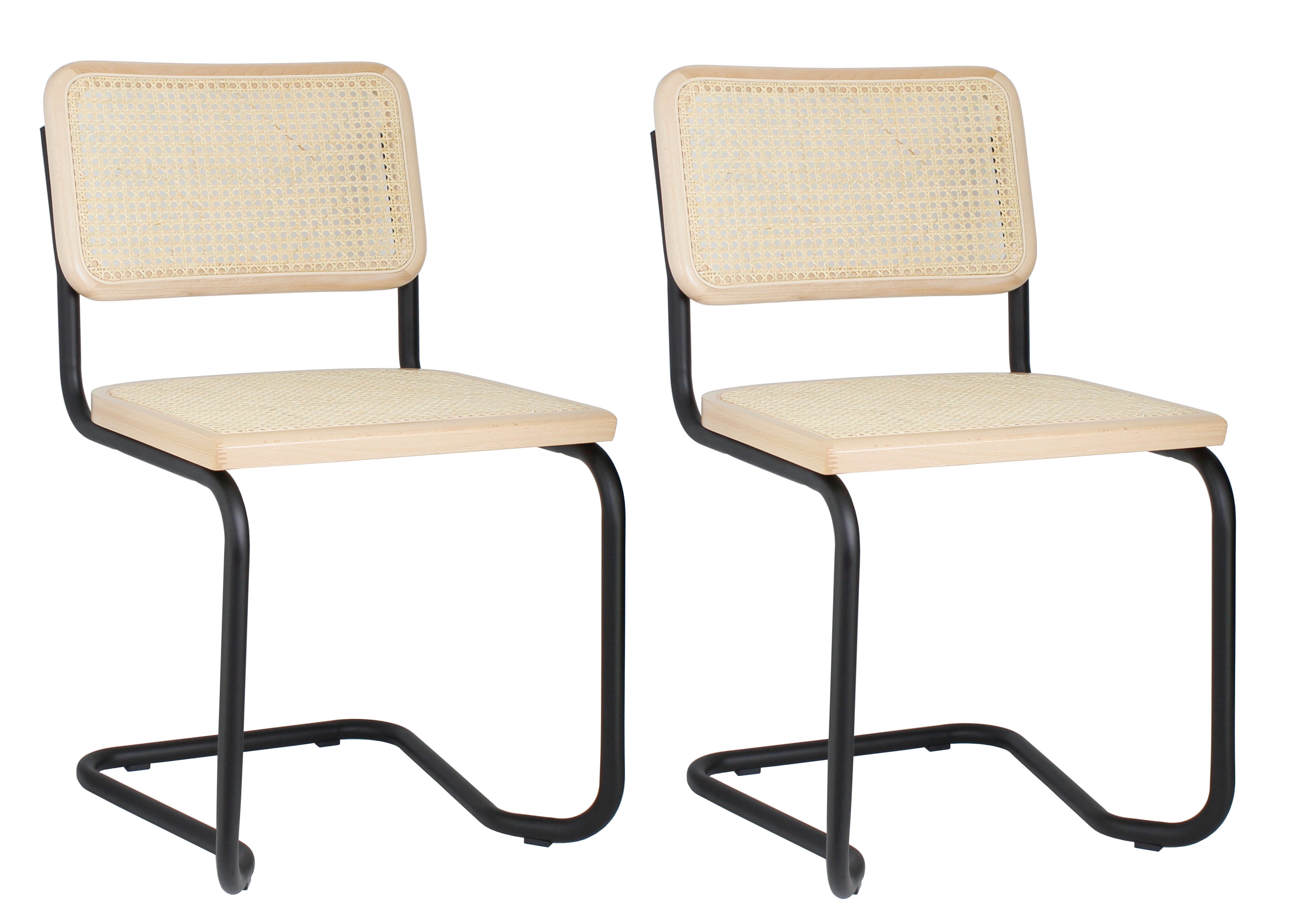 pemora Freischwinger Schwingstuhl JENA 2-er Set günstig online kaufen