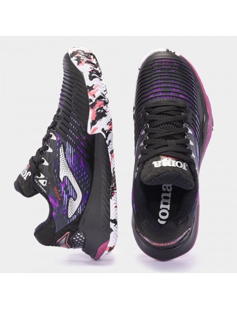 Joma Point 2401 Allcourt/Stabilität 2025 schwarz Damen Tennisschuh
