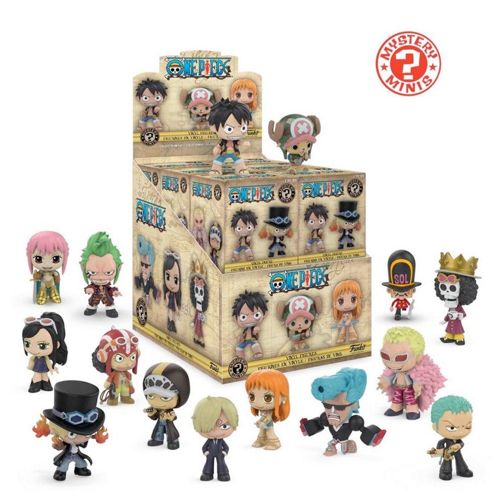 One Piece Sammelfigur Funko POP Mystery Mini! One Piece Figuren S1 Blindbox, 9 cm