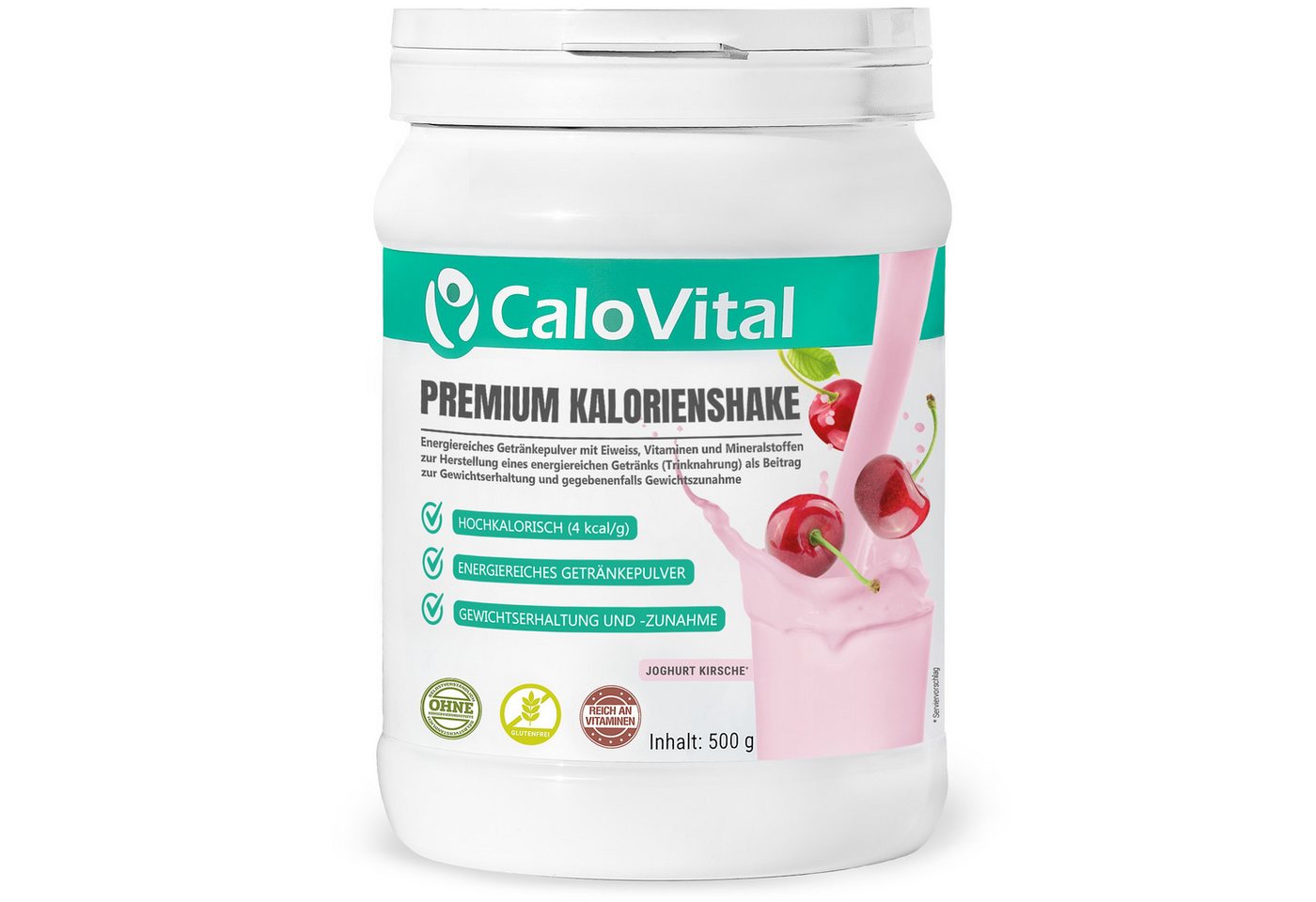 CaloVital Zunehmen hochkalorische Trinknahrung Gewichtszunahme CaloVital 500g Pulver, 1 St.