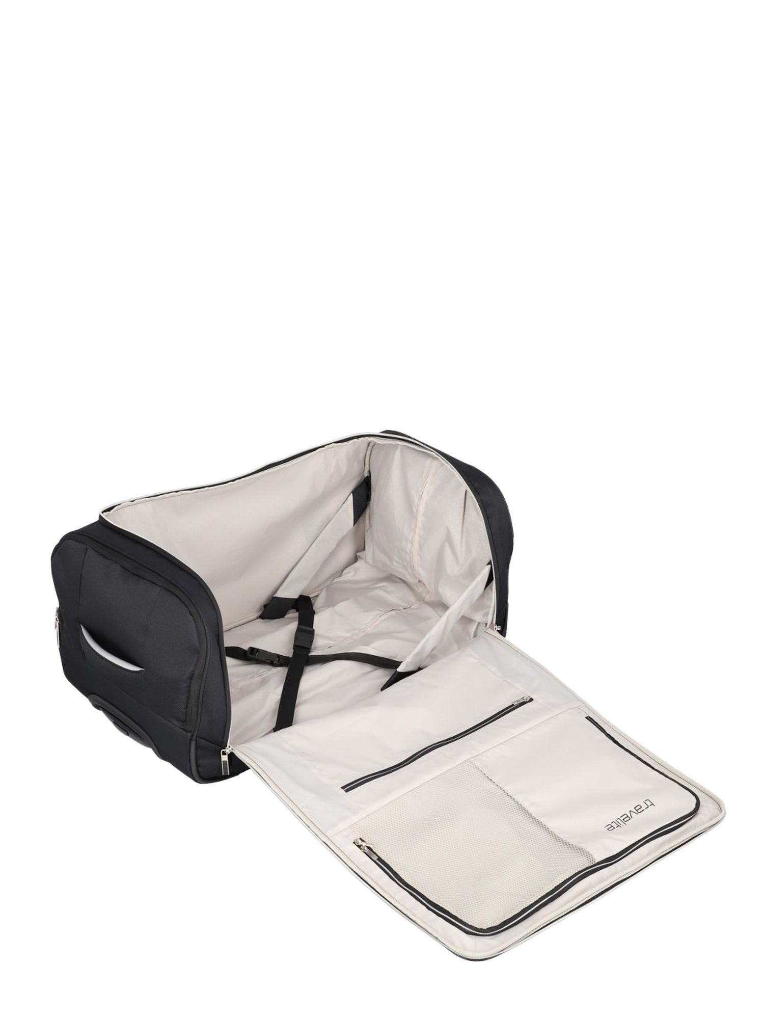 travelite Koffer 92701-01, Travelite Damen MIIGO Rollenreisetasche 69 cm Schwarz 92701-01