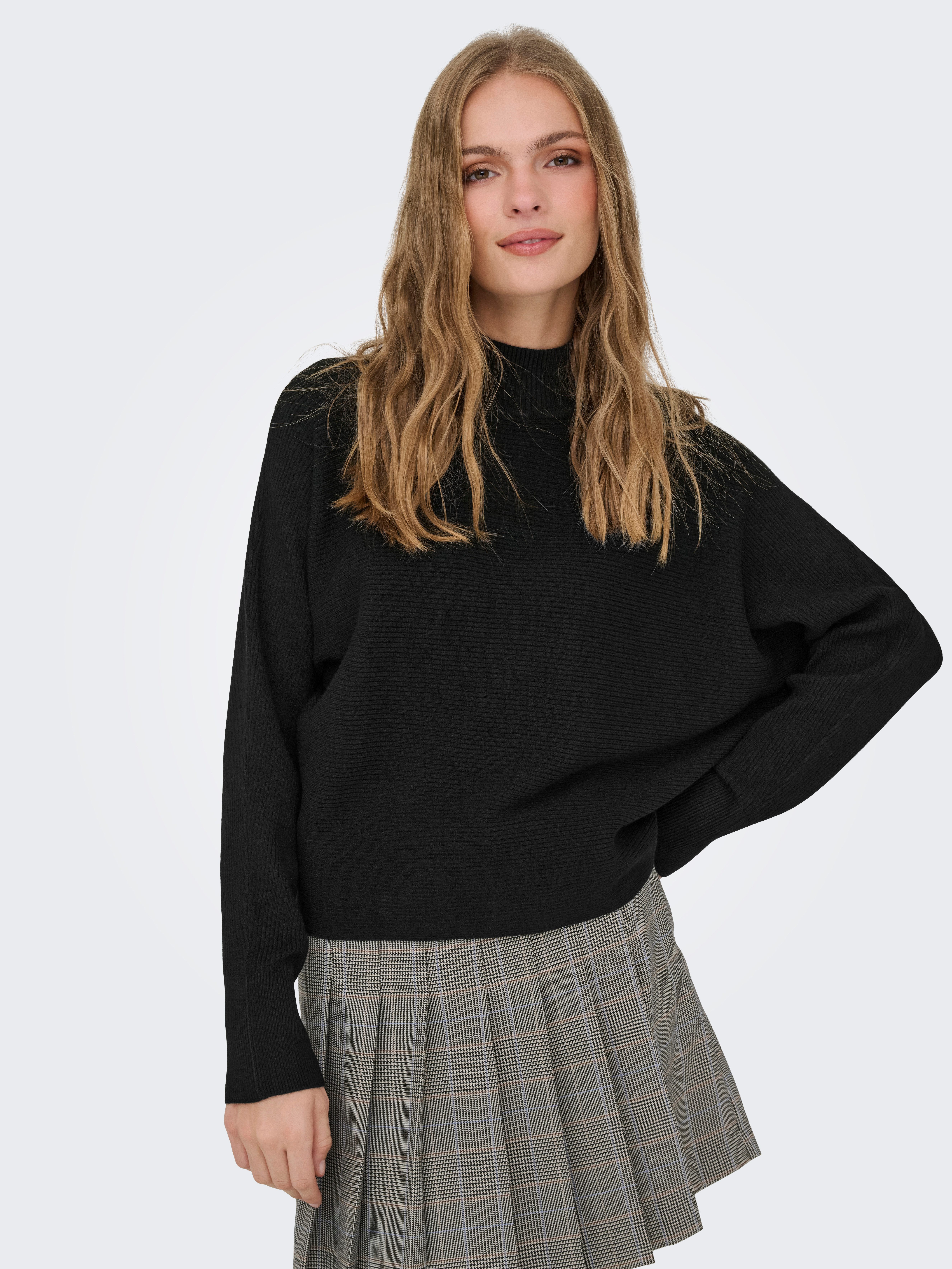 JDY Strickpullover JDYPRIME LIFE L/S HN BAT. PULL. KNT NOOS günstig online kaufen