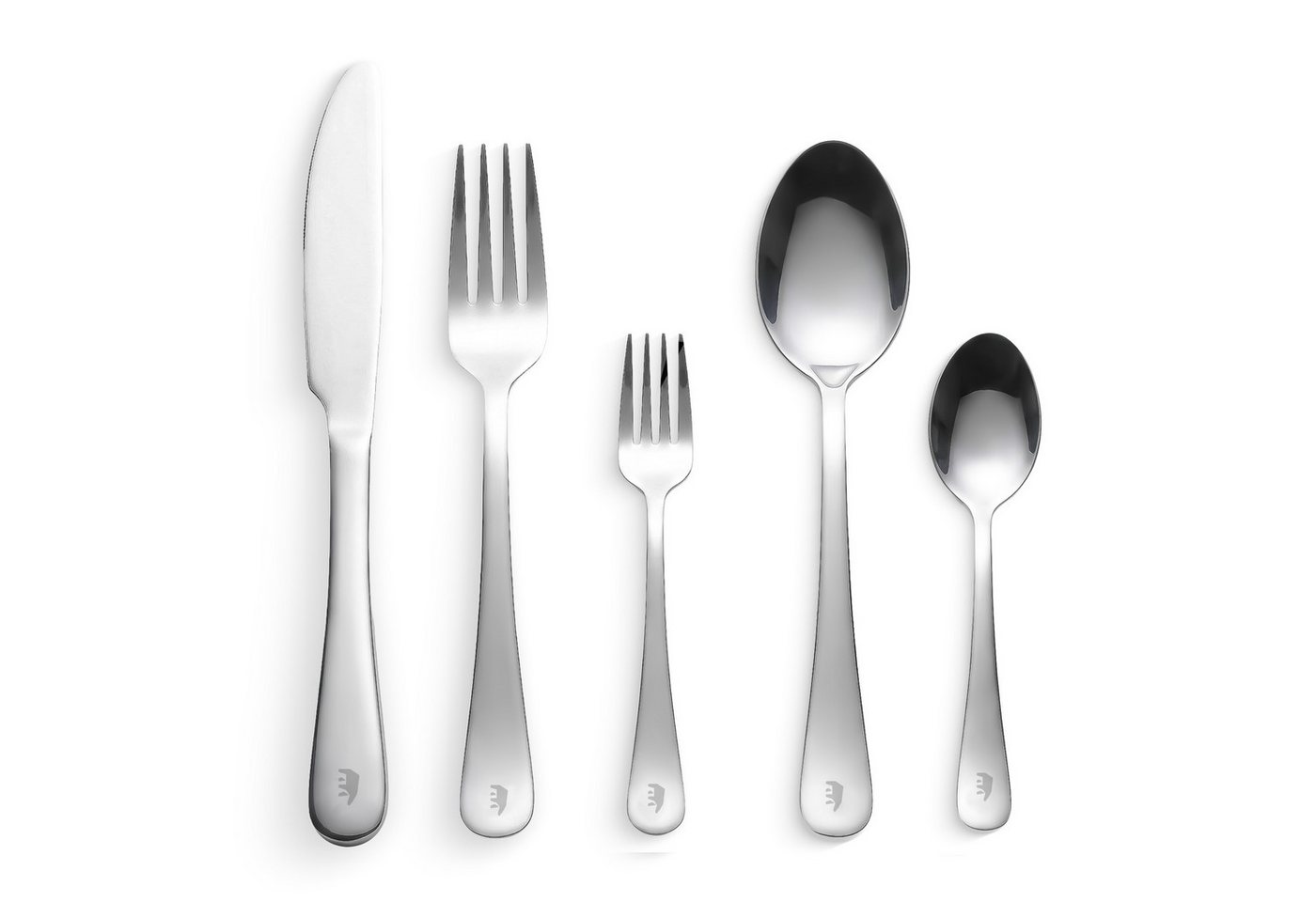 Roxlin Besteck-Set 30-teiliges Edelstahl-Besteckset modern & elegant 4 Farbe