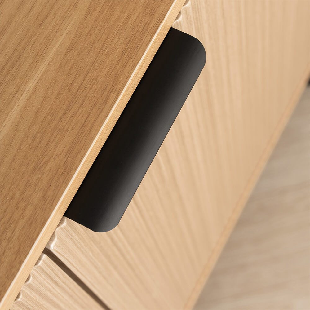 HOME DELUXE Sideboard NYLA, mit Lamellenfronten, Kommode, Fernsehtisch günstig online kaufen