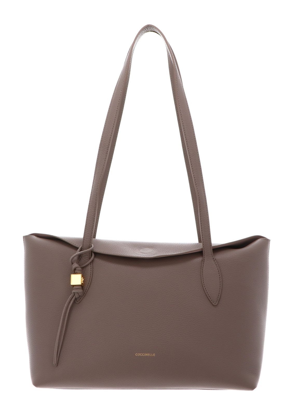 COCCINELLE Schultertasche Handbag Grained Leather, aus echtem Rindsleder