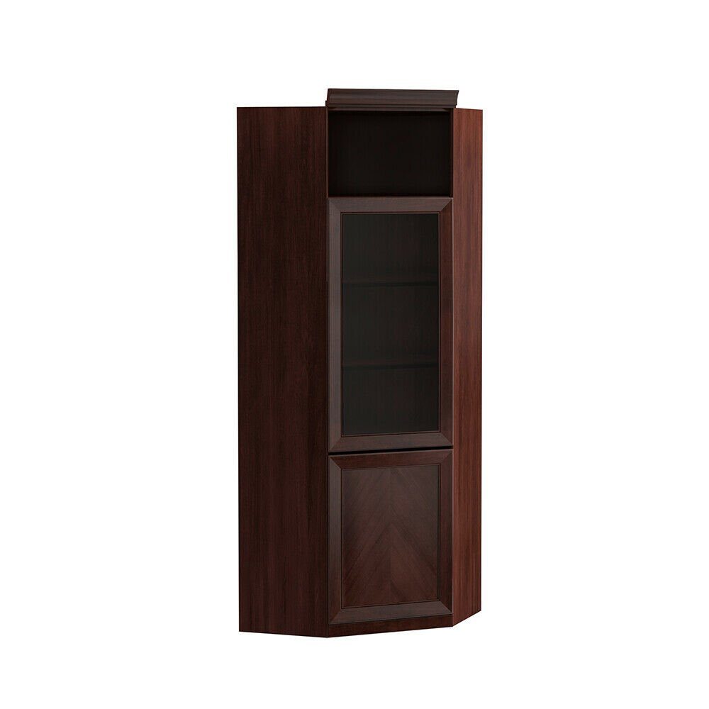 Barschrank System Büro Möbel Eck Vitrine Aktenschrank Holz Schrank Regal M13