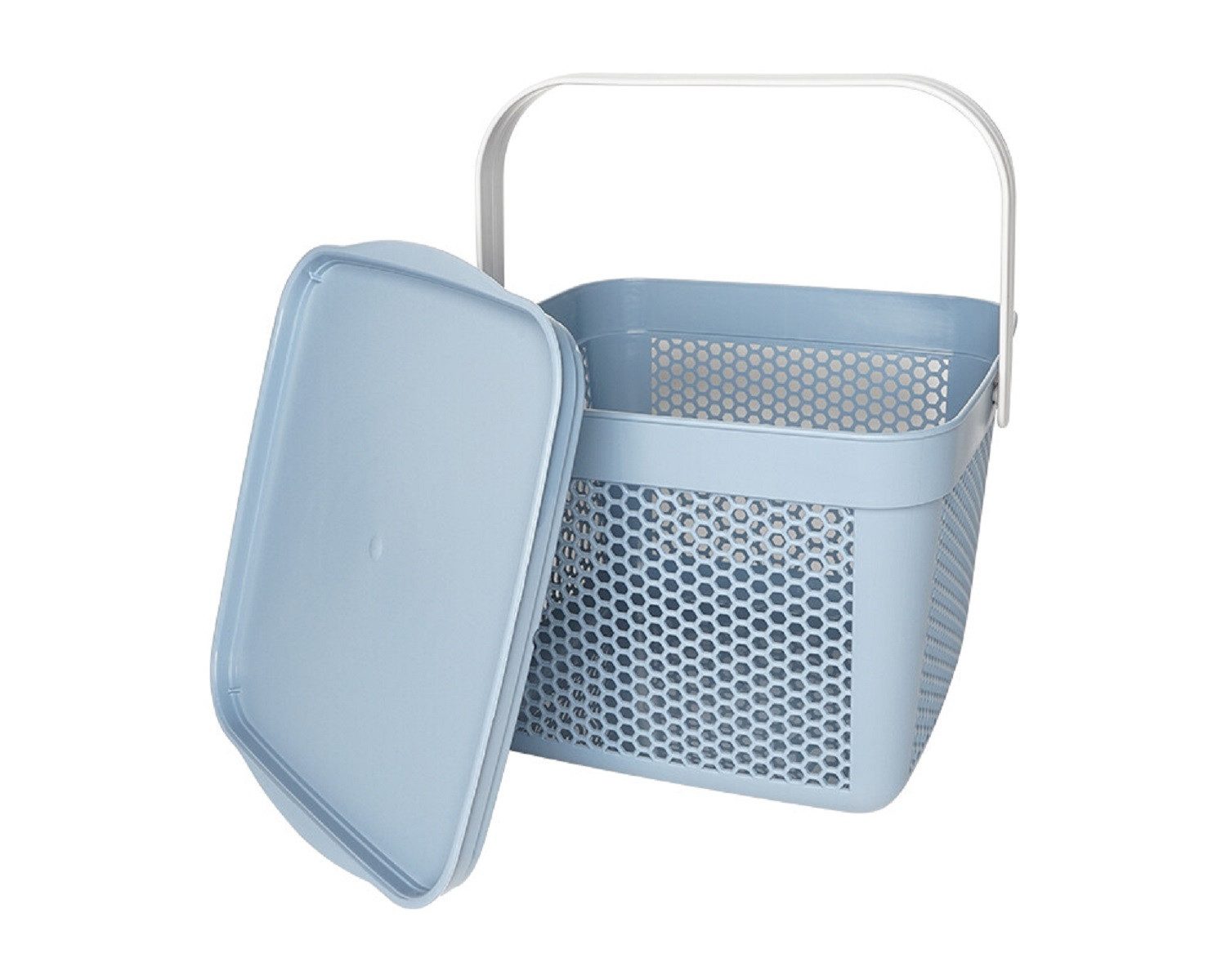 Michelino Aufbewahrungskorb mit Deckel Ordnung und Schutz für Ihre Gegenstände (1 St)