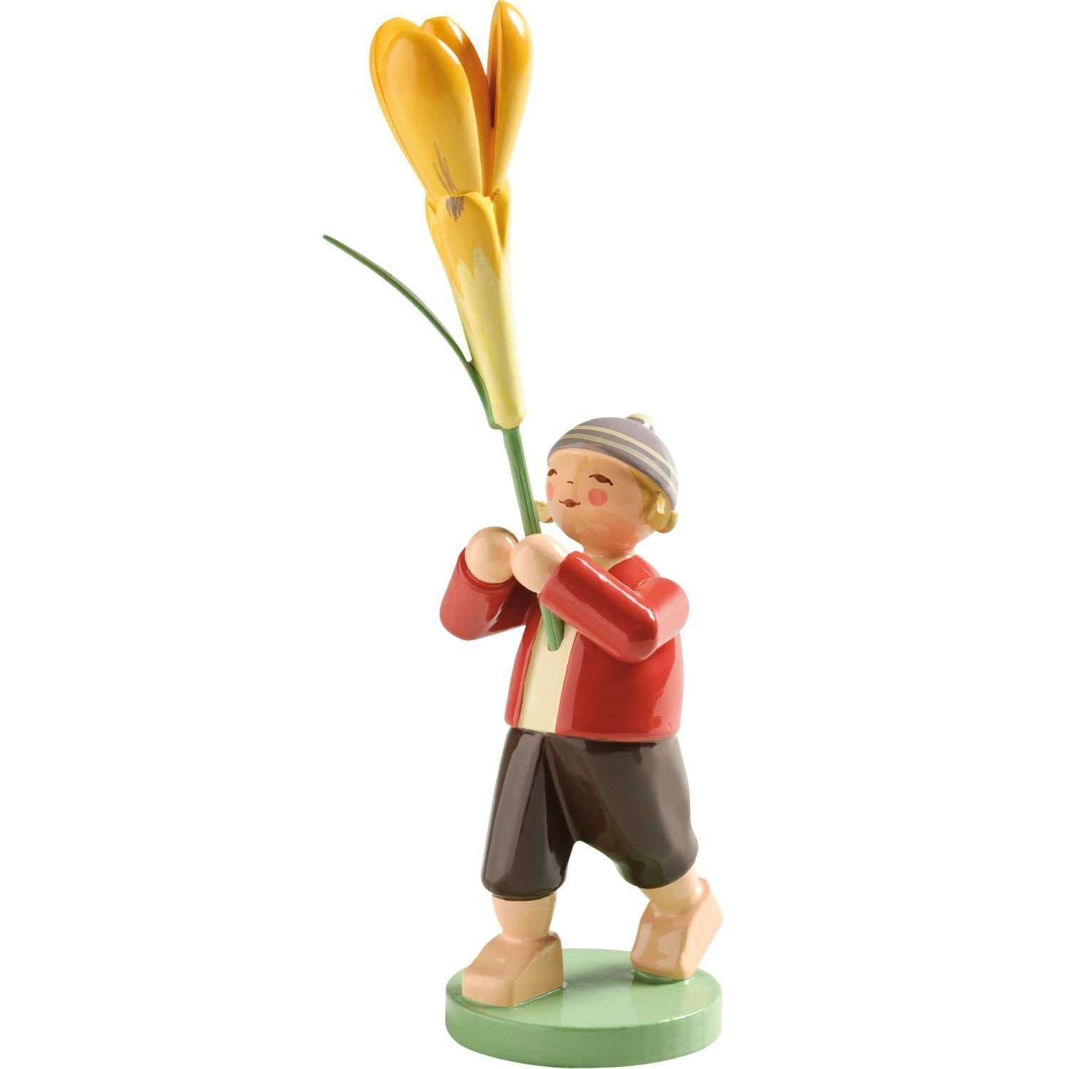 Wendt & Kühn Sammelfigur Junge mit Krokus 5248/20