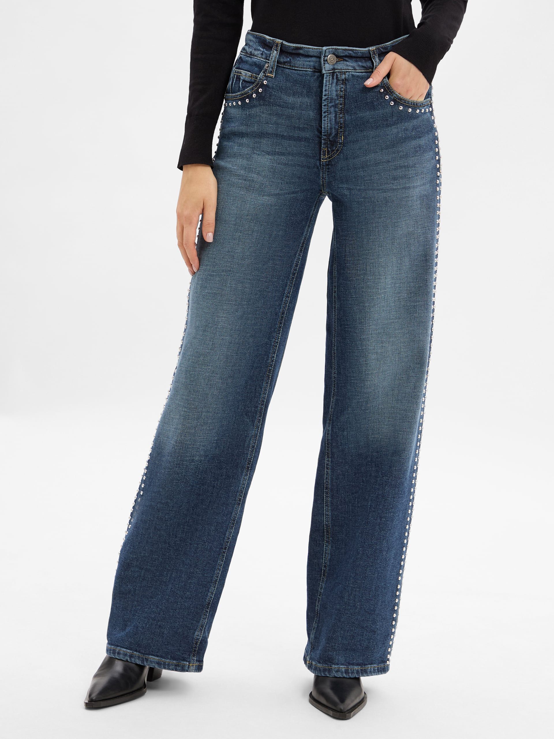 Cambio Straight-Jeans Aimee