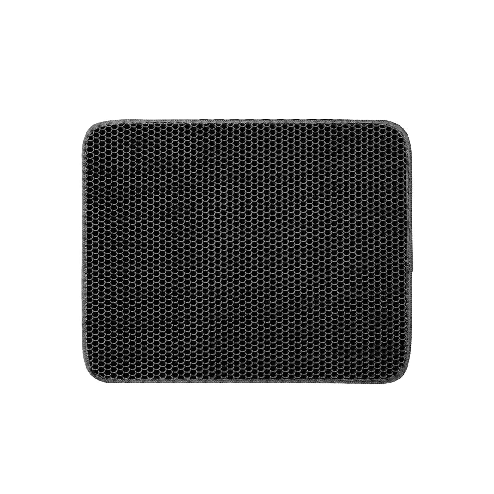 STILVORA Katzentoilette Katzenstreumatte Katzenstreuunterlage Katzenklo Matte Wabenmatte, Rutschfest wasserdichte Urinundurchlässig pflegeleicht für den Boden