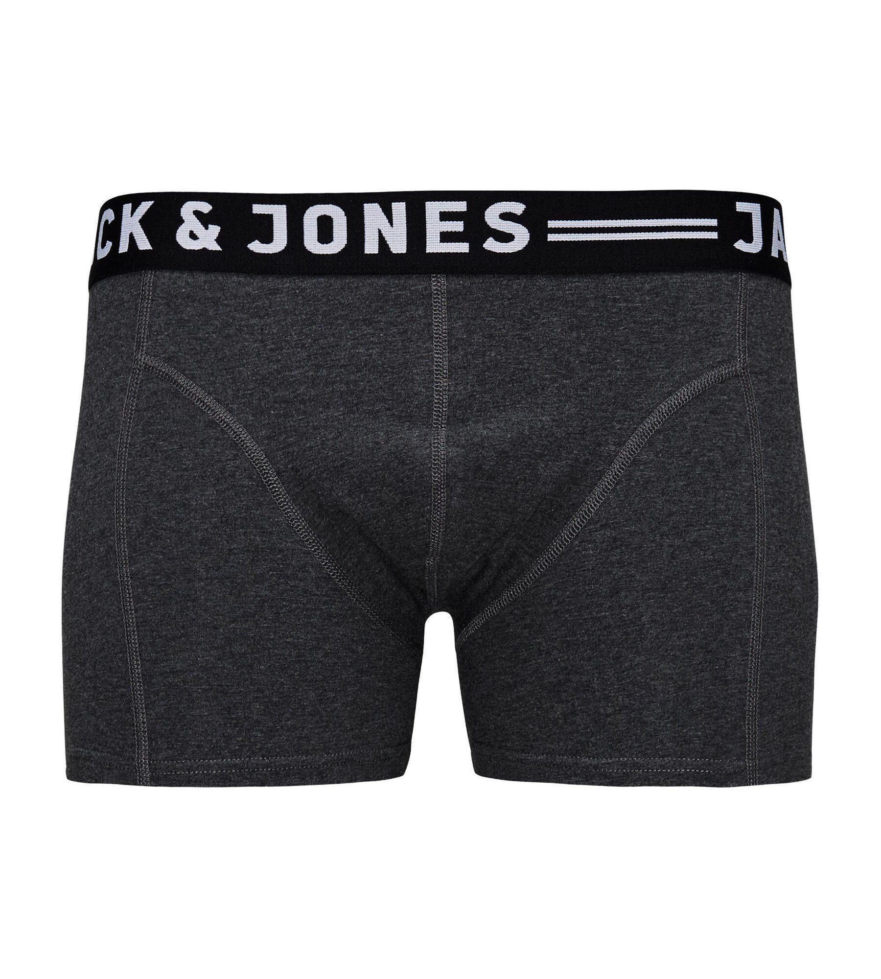 Jack & Jones Boxershorts Trunks Sense Mix Color Unterhose dunkelgrau