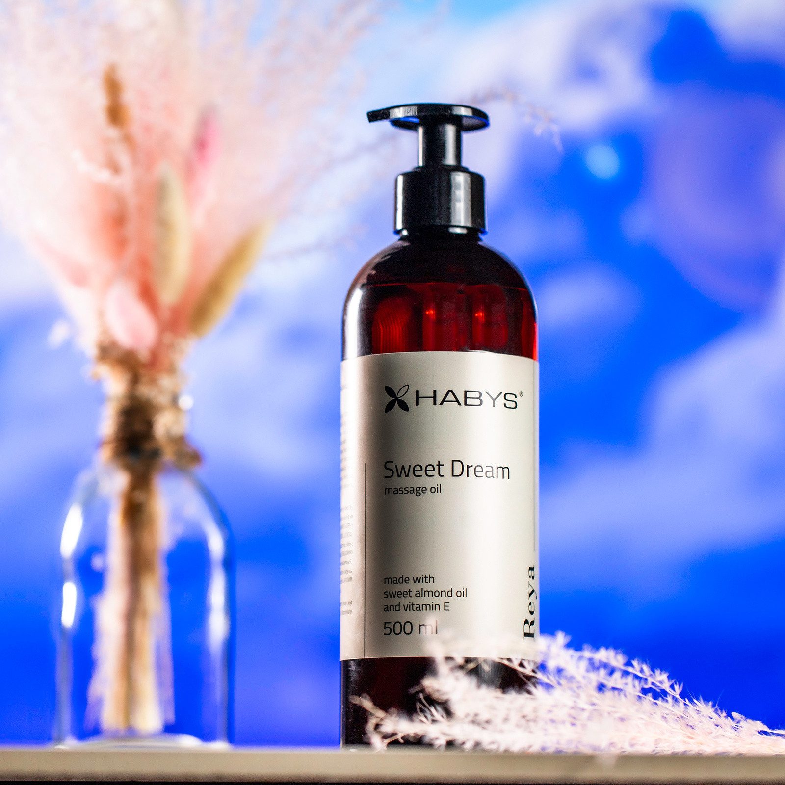 Habys Massageöl REYA Sweet Dream Öl Süßlich-blumiger Duft 500 ml