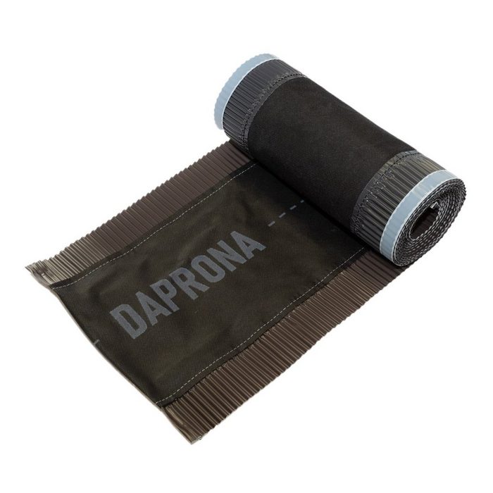 DAPRONA Dichtungsband (1-St) Firstband Alu 5m - Firstrolle Gratband Rollfirst Dachabdichtung Dachbelüftungsband