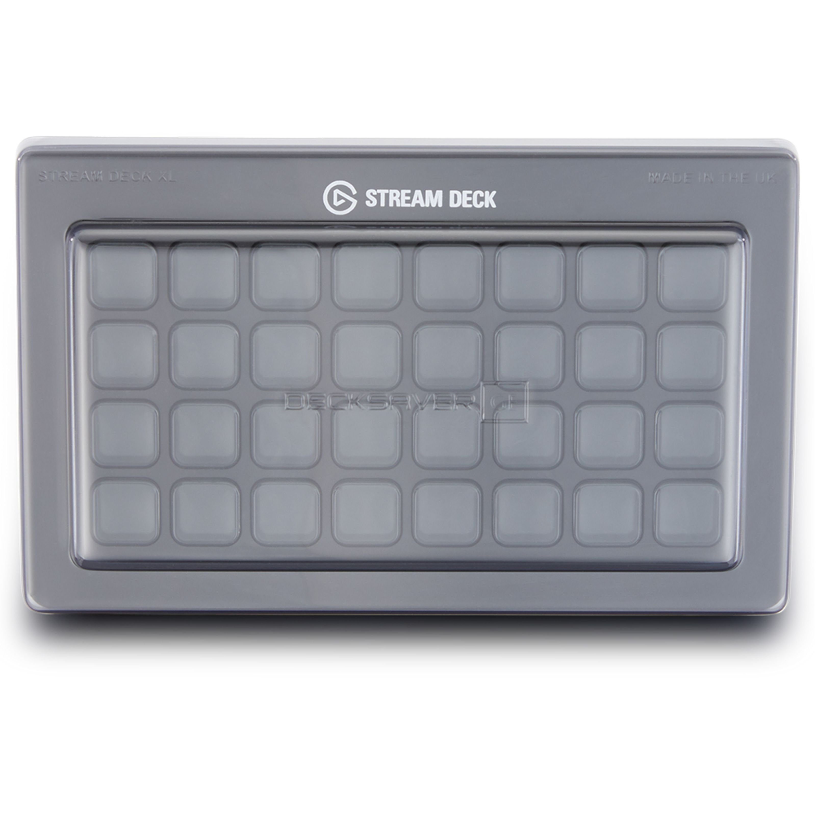 Decksaver Digitales Aufnahmegerät (Elgato Stream Deck XL Cover - Audio Interface Zubehör)