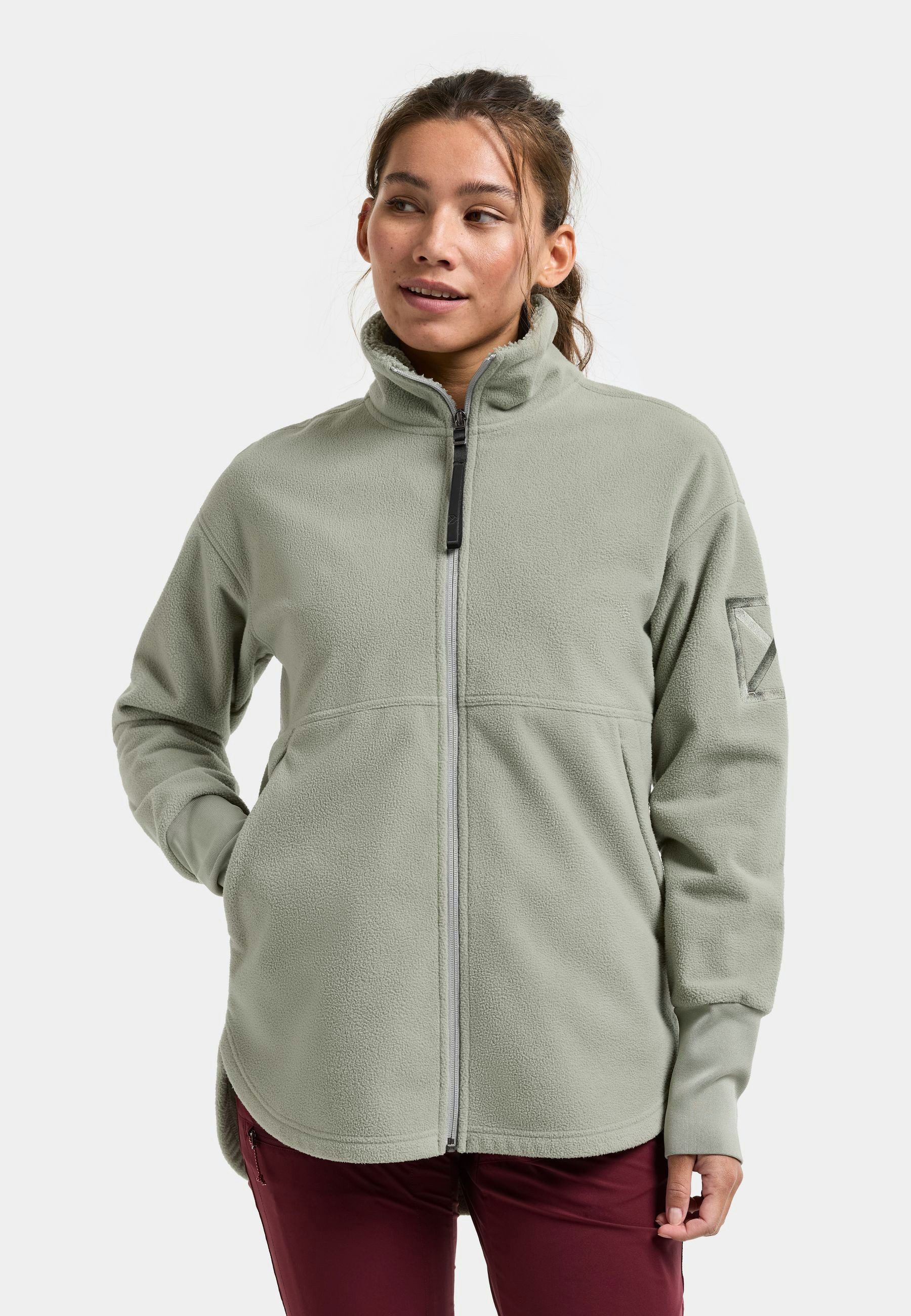 Didriksons Fleecejacke Damen Winddicht RONJA mit Taschen