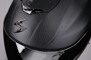 Scorpion Exo Motorradhelm Scorpion Exo-1400 Carbon Air Solid Schwarz Matt, Motorradhelm mit
