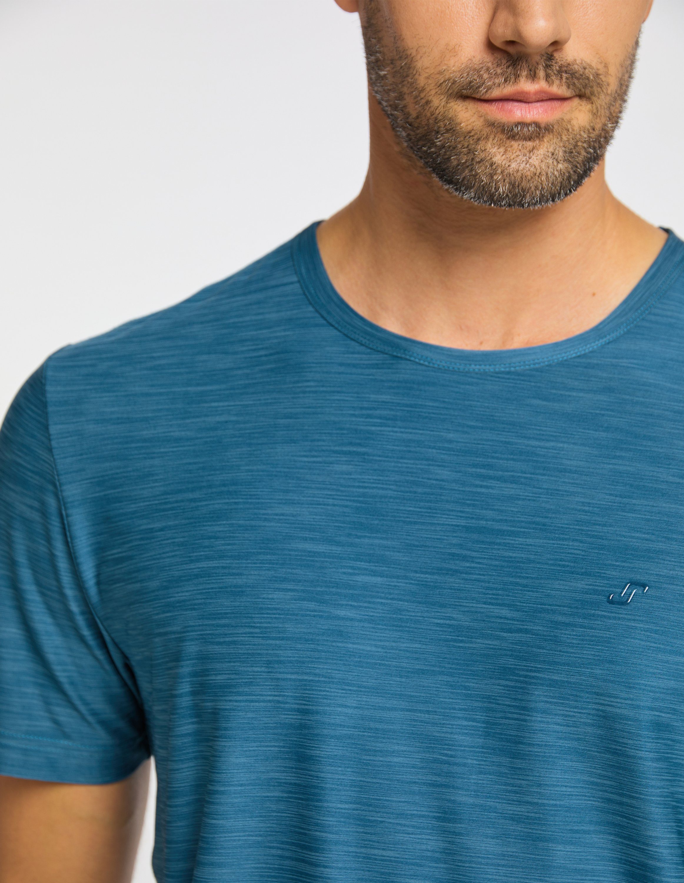 Joy Sportswear T-Shirt metallic T-Shirt blue melange VITUS