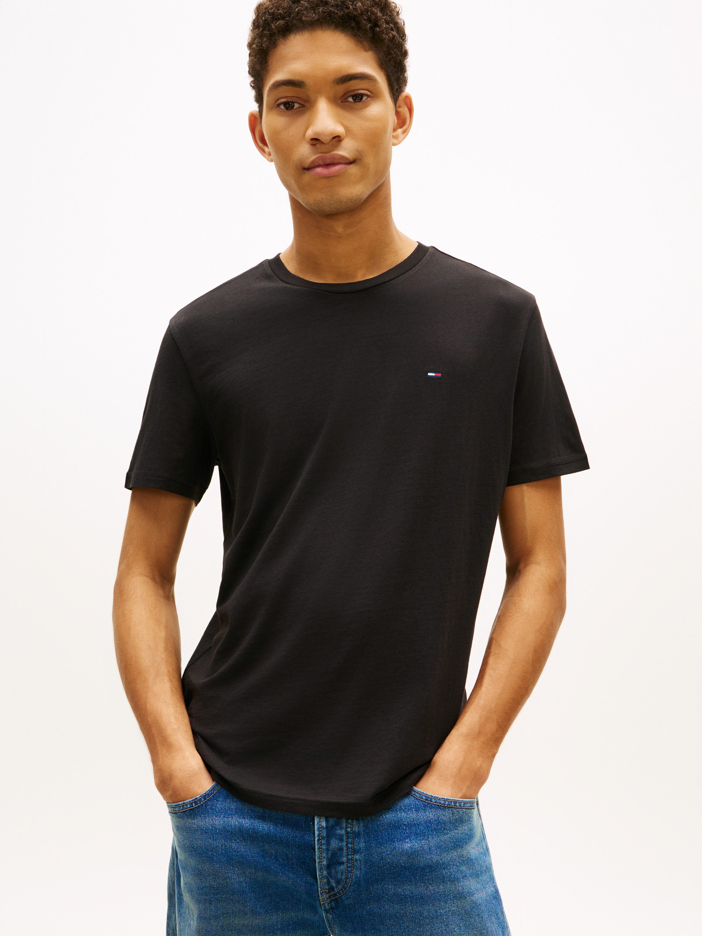 Tommy Jeans T-Shirt TJM EXTRA SLIM 3 PACK (Packung, 3-tlg) Mit Rundhalsausschnitt