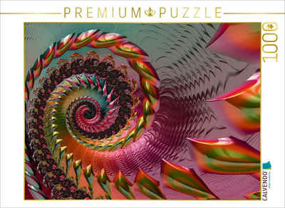 CALVENDO Puzzle CALVENDO Puzzle Jolly Spiral Beauty 1000 Teile Lege-Größe 64 x 48 cm Foto-Puzzle Bild von Shako M. Burkhardt, 1000 Puzzleteile