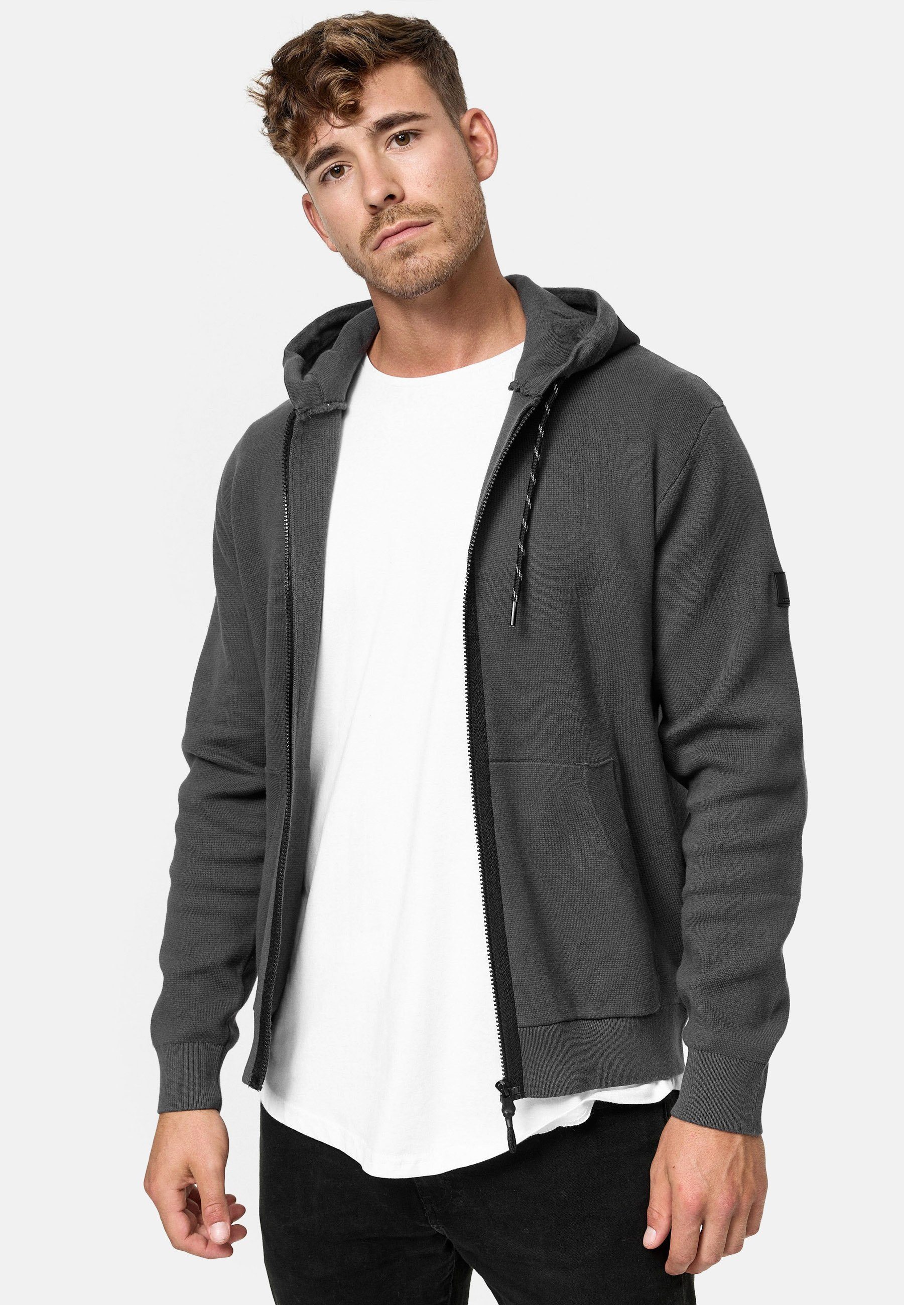 Reilly Grey Dk Indicode Sweatjacke