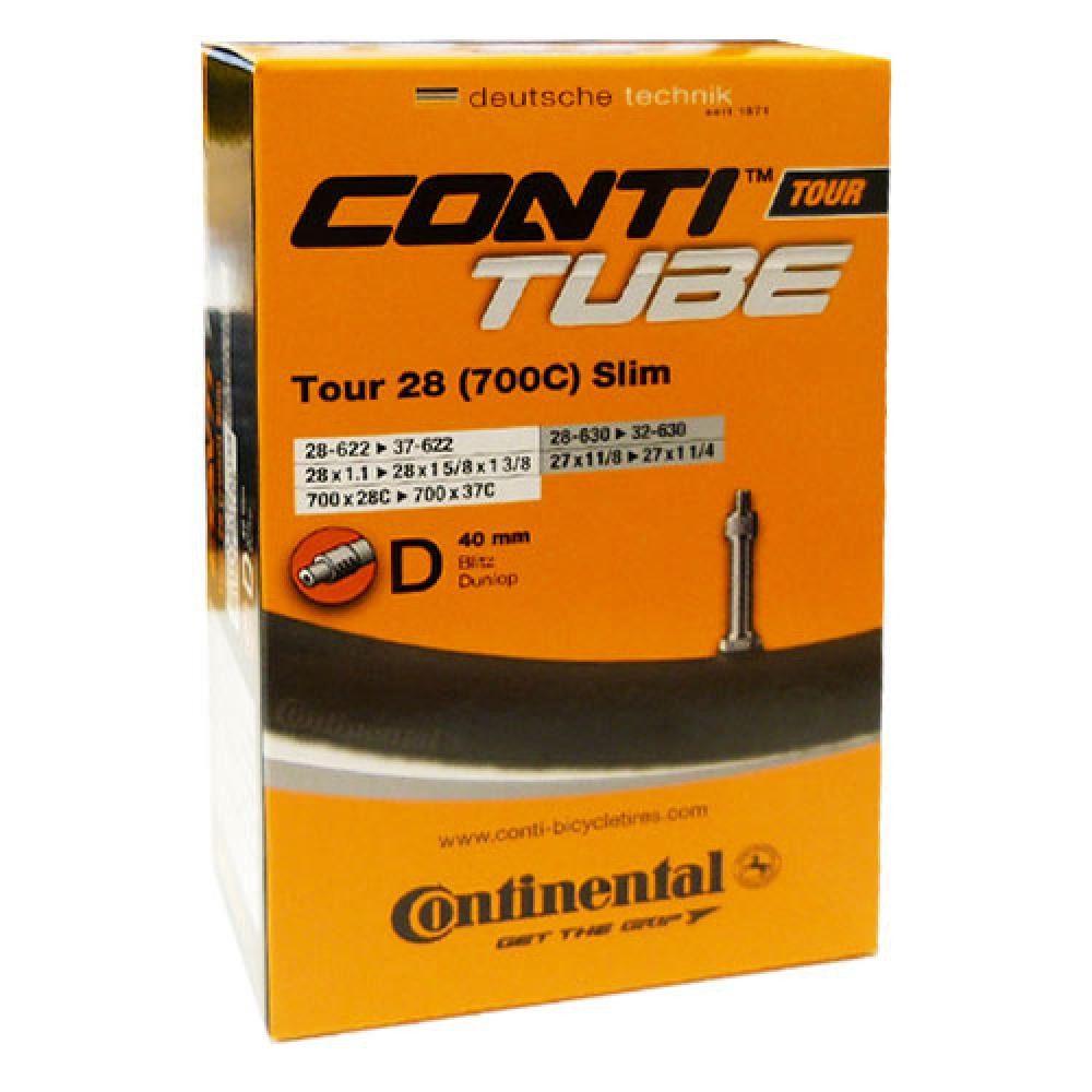 Fahrradschlauch Continental Schlauch Conti 28x1.10-1.40Z 28-37/622-642 D40 - Fahrradsc