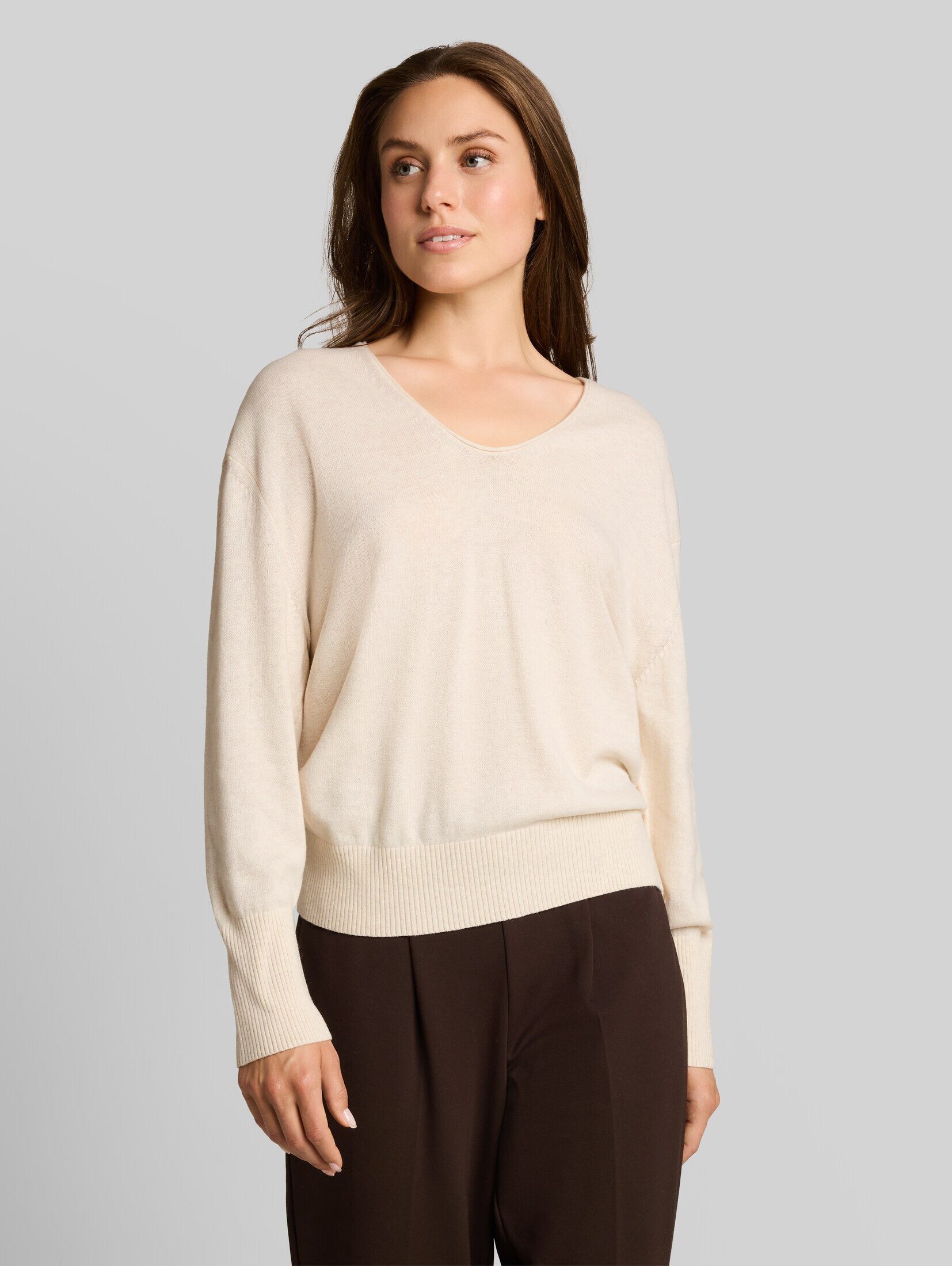 TOM TAILOR Strickpullover Pullover & Strickjacken Oversize Strickpullover mit Kaschmir-Anteil