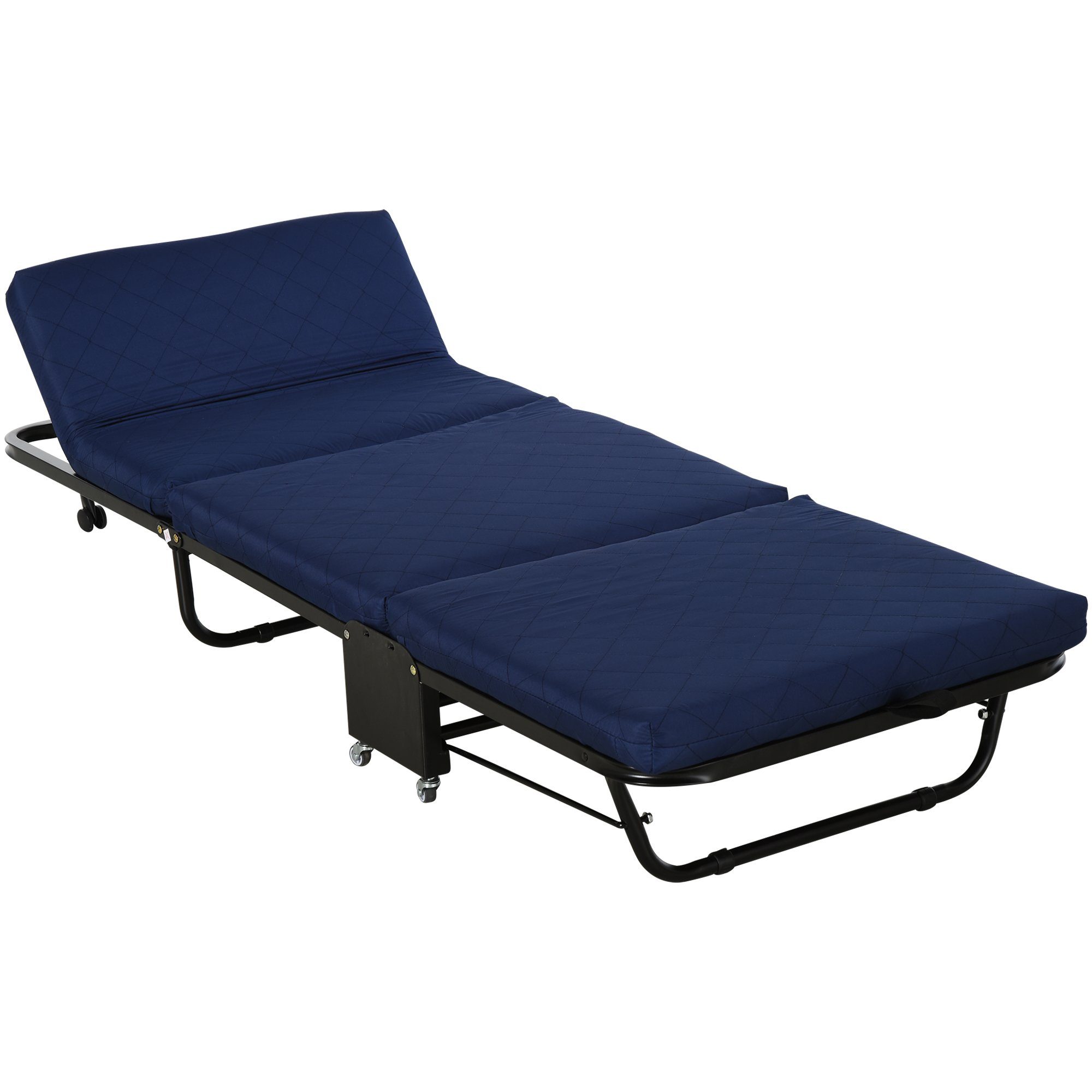 HOMCOM Gästebett 2-in-1 Klappbett mit Rollen, günstig online kaufen