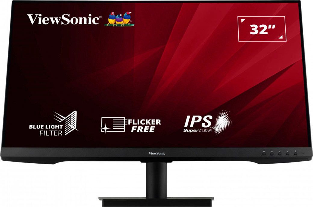 Viewsonic VS19155(VA3209-2K-MH D) LED-Monitor (80 cm/32 ", 2560 x 1440 px, QHD, 4 ms Reaktionszeit, 75 Hz, IPS)