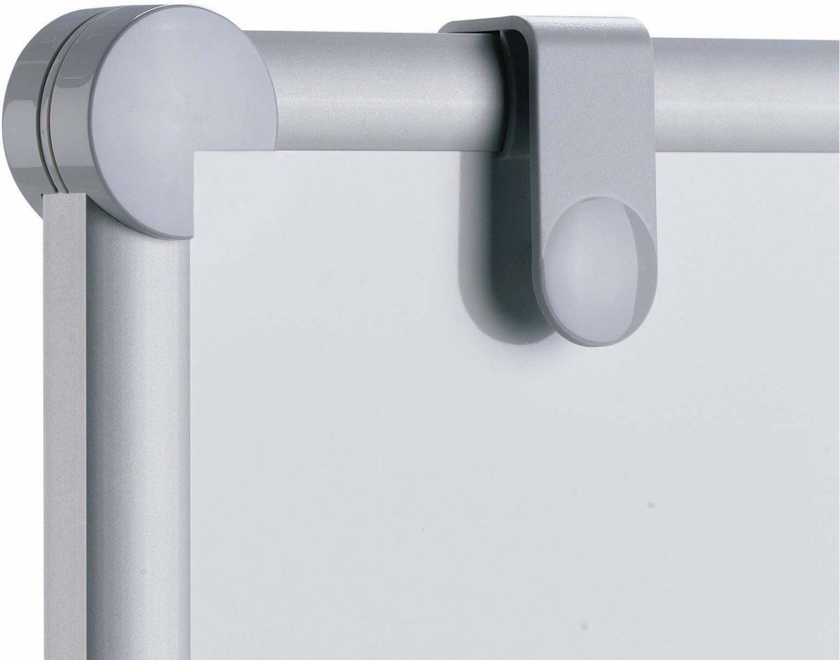 MAUL Standtafel Moderationstafel professionell 150x120 cm Textil/Whiteboard