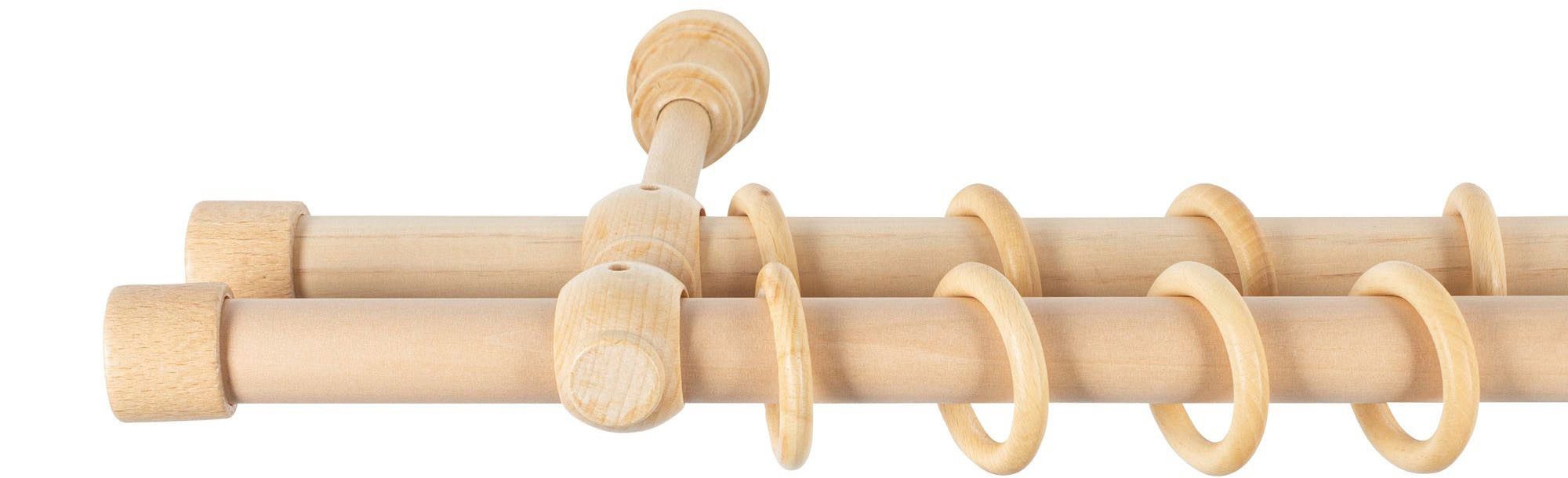 SN DECO GROUP Gardinenstange Cafiro, 2-läufig, günstig online kaufen